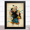 Popeye The Sailor Splatter Children's Kid's Wall Art Print