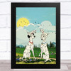 101 Dalmatians Vintage Children's Kid's Wall Art Print