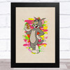 Tom And Jerry Vintage Children's Kid's Wall Art Print