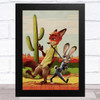 Zootropolis Vintage Children's Kid's Wall Art Print