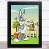 Bugs Bunny Vintage Children's Kid's Wall Art Print