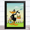 Daffy Duck Vintage Children's Kid's Wall Art Print