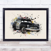 Cars Sheriff Children's Kid's Wall Art Print