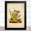 Dopey Children's Kid's Wall Art Print