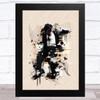 Michael Jackson Retro Grunge Celeb Wall Art Print