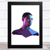 Miles Morales Polygon Celeb Wall Art Print