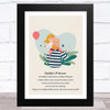 Daddy's Princess Design 14 Dad Father's Day Gift Wall Art Print