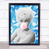 Barbara Windsor Cheeky Bikinis & Bubblegum Wall Art Print