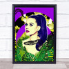 Katy Perry Hypnotic Jungle Swirls & Snake Wall Art Print