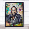 Idris Elba Urban Wall Art Print Idris Elba Urban Wall Art Print