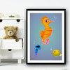 Seahorse Fish And Friends Wall Art Print