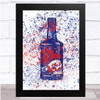 Dead Mans Fingers Hazelnut Rum Splatter Wall Art Print