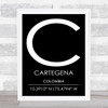 Cartegena Colombia Wall Art Print