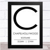 Chapel Hollywood Scotland Wall Art Print