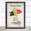 National Anthem Of Austria Buildings Wall Art Print