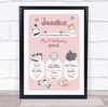 Any Age Birthday Favourite Things Interests Milestones Cats Kittens Gift Print