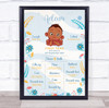 1st Birthday Dark Skin Boy First Year Baby Milestones Interests Print