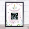 Peter Rabbit Baby Girl Pink Pregnancy Reveal Due Date Scan Picture Photo Print