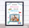 Mummy From Your Little Prince Photo Personalised Gift Art Print