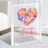 Always My Mother Forever My Friend Personalised Acrylic Block