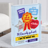 First Day At School Primary Details Illustrations Gift Acrylic Block