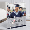 Graduation Photo Congratulations Photo Minimal Details Gift Acrylic Block