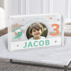 3rd Birthday Boy Cute Owl Photo Personalised Gift Acrylic Block 3rd Birthday Boy Cute Owl Photo Personalised Gift Acrylic Block
