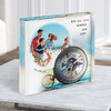 Not All Who Wonder Are Lost Compass Square and Photo Gift Acrylic Block