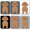 American Water Spaniel Dog Lead Holder Leash Hook Any Colour Personalised Gift