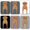 Stabyhoun Pointer dog Lead Holder Leash Hook Any Colour Personalised Gift