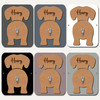 Doxiepoo Dog Lead Holder Leash Hanger Hook Any Colour Personalised Gift