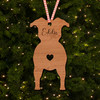 Staffordshire Bull Terrier Dog Bauble Ornament Christmas Tree Decoration