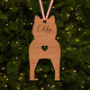 American Eskimo Dog Dog Bauble Ornament Personalised Christmas Tree Decoration