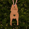 Schipperke Dog Bauble Dog Bum Ornament Personalised Christmas Tree Decoration