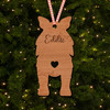 Shetland Sheepdog Dog Bauble Ornament Personalised Christmas Tree Decoration