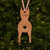 German Pinscher Dog Bauble Ornament Personalised Christmas Tree Decoration