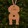 Cavapoo Dog Bauble Dog Bum Ornament Personalised Christmas Tree Decoration