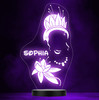 Tiana Disney Princess Personalised Gift Colour Changing Led Lamp Night Light