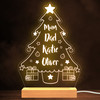 Christmas Tree Family Names Home Gift Personalised Gift Lamp Night Light