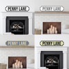 Penny Lane Street Name Any Colour Any Text 3D Train Style Street Home Sign