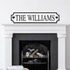 Family Surname Home Hearts Any Colour Any Text 3D Train Style Street Home Sign