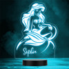 Girls Ariel Mermaid Personalised Gift Colour Changing LED Lamp Night Light