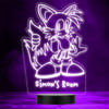 Miles Tails Prower Sonic Personalised Gift Colour Changing LED Lamp Night Light