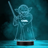 Star Wars Character Yoda Personalised Gift Colour Changing LED Lamp Night Light