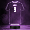 Football Shirt Kane Sports Fan World Cup Personalised Gift Colour Night Light