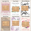 Postcard Stamp Personalised Wooden Wedding Save The Date Magnets & Backing Cards