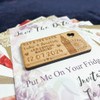 London Eye Big Ben Wooden Wedding Save The Date Magnets & Backing Cards