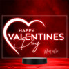Happy Valentine's Day Love Personalised Gift Colour Changing Night Light