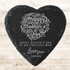 Heart Slate Happy Mother's Day Fabulous Mum Gift Personalised Coaster