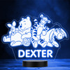 Winnie-the-Pooh Characters Kids Story LED Personalised Gift Night Light